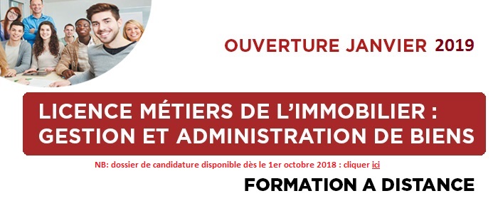 Formation à distance – candidature