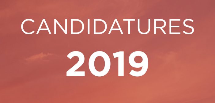 Dossiers de candidature 2019