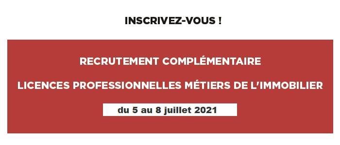Recrutement complémentaire